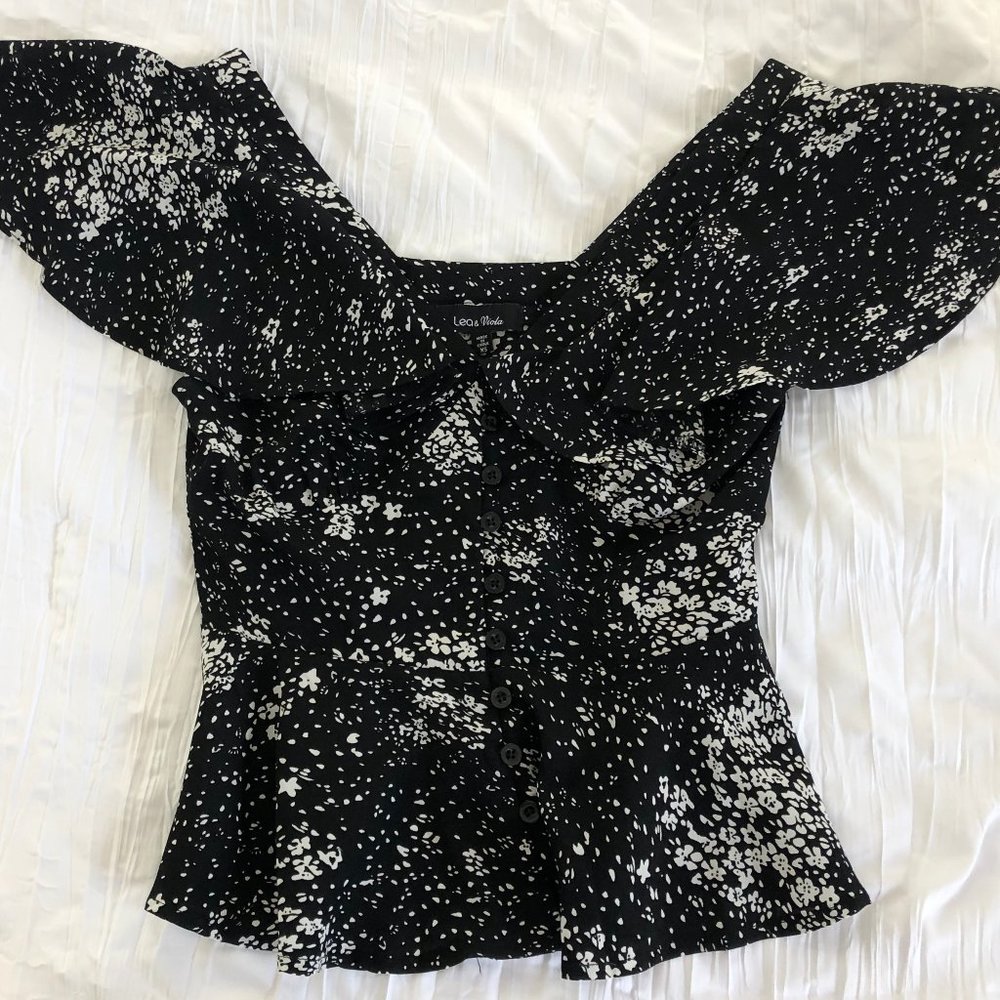 Lea & Viola Floral Blouse